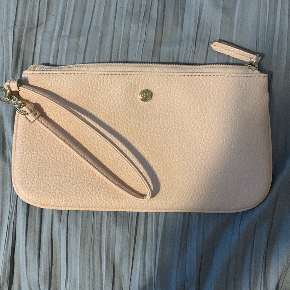 Small light pink purse